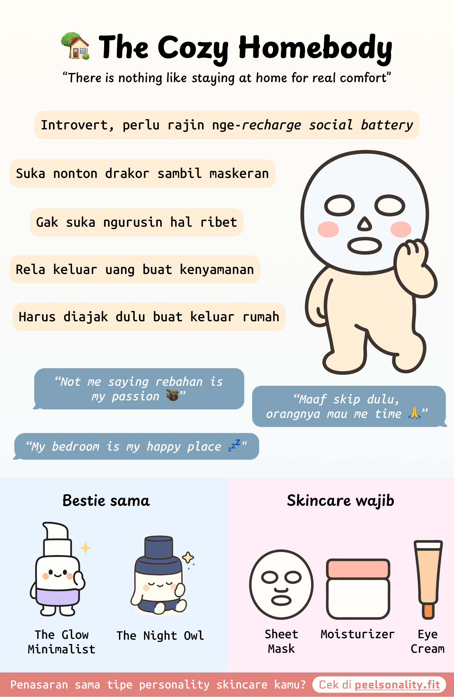 Poster The Cozy Homebody